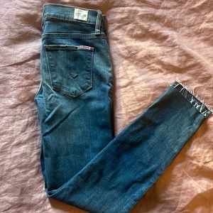 Hudson Natalie Mid Rise Super Skinny Ankle jeans
